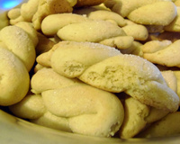 Rosquinha de creme de leite