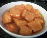 Doce de abóbora em pedaços