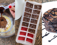 Panqueca de chocolate congelada e pronta para quando bater a fome: essa receita é perfeita para ter em casa