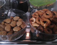 Biscoito de aveia e coco