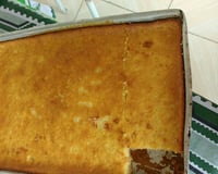 Bolo de milho com coco e leite condensado
