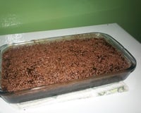 Receita fácil de bolo molhado de chocolate