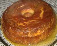 Bolo pudim de laranja