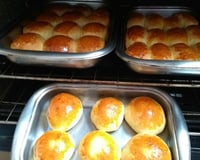 Pão de leite com salsicha