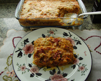 Escondidinho de carne seca com abóbora do Lucio Cezar