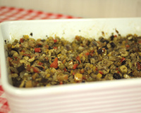 Antepasto de berinjela especial