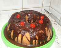 Bolo cavado guloseima