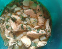 Filé de frango com batata