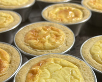 Empada de queijo deliciosa