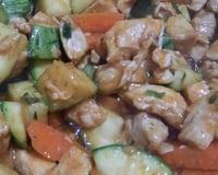 Picadinho de frango e mostarda