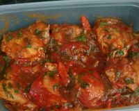 Coxas de frango ao molho