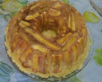 Torta de banana no liquidificador