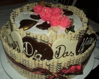 Bolo bombom de chocolate branco