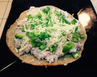 Pizza de frigideira integral