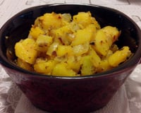 Abóbora refogada com bacon