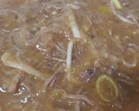 Caldo de costela com mandioca