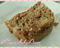 Bolo de Maçã e Banana da Patrícia