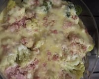 Couve-flor gratinada