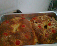 Rosca de Reis sem frutas