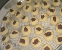 Bolacha amanteigada com goiabada