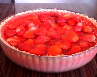 Torta de morango bem fácil de fazer