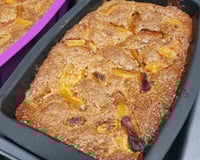 Bolo integral de frutas secas e castanhas