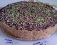 Torta de limão com ganache