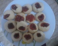 Biscoito amanteigado de goiabada