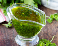 Molho de manteiga com ervas finas