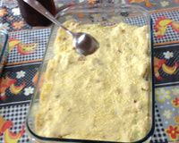 Batata suzy com creme de queijo