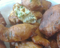 Bolinhos de casca da batata