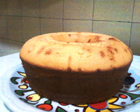 Bolo de laranja da roça