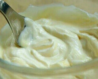 Maionese de alho - sem óleo - com batata e gemas de ovos