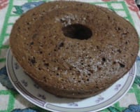 Bolo de aveia de micro-ondas