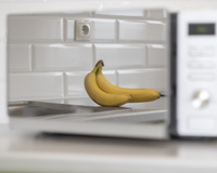 Banana-da-terra no micro-ondas: veja como preparar