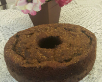 Bolo de banana com aveia