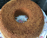 Bolo de banana com aveia