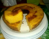 Bolo cremoso de flocão