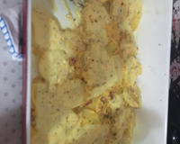 Batata assada com bacon