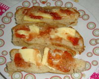 Pão doce para o café