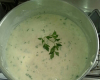 Caldo de pinto (caldo de mandioca)