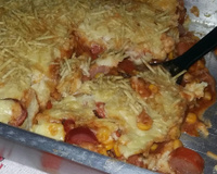 Hot Dog de forno para as férias da criançada