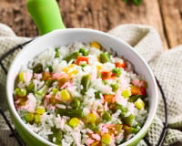 Arroz à moda de legumes