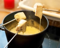 Fondue de queijo super econômico