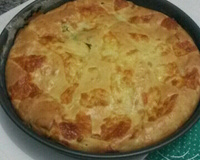 Torta salgada de liquidificador