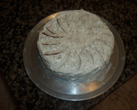 Bolo de coco e marshmallow