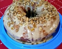 Bolo molhadinho de doce de leite