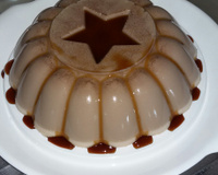 Pudim de maria-mole de chocolate