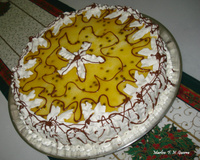 Bolo mousse de maracujá