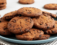 A melhor receita de biscoito de chocolate caseiro que eu já fiz: simples, crocante e deliciosa